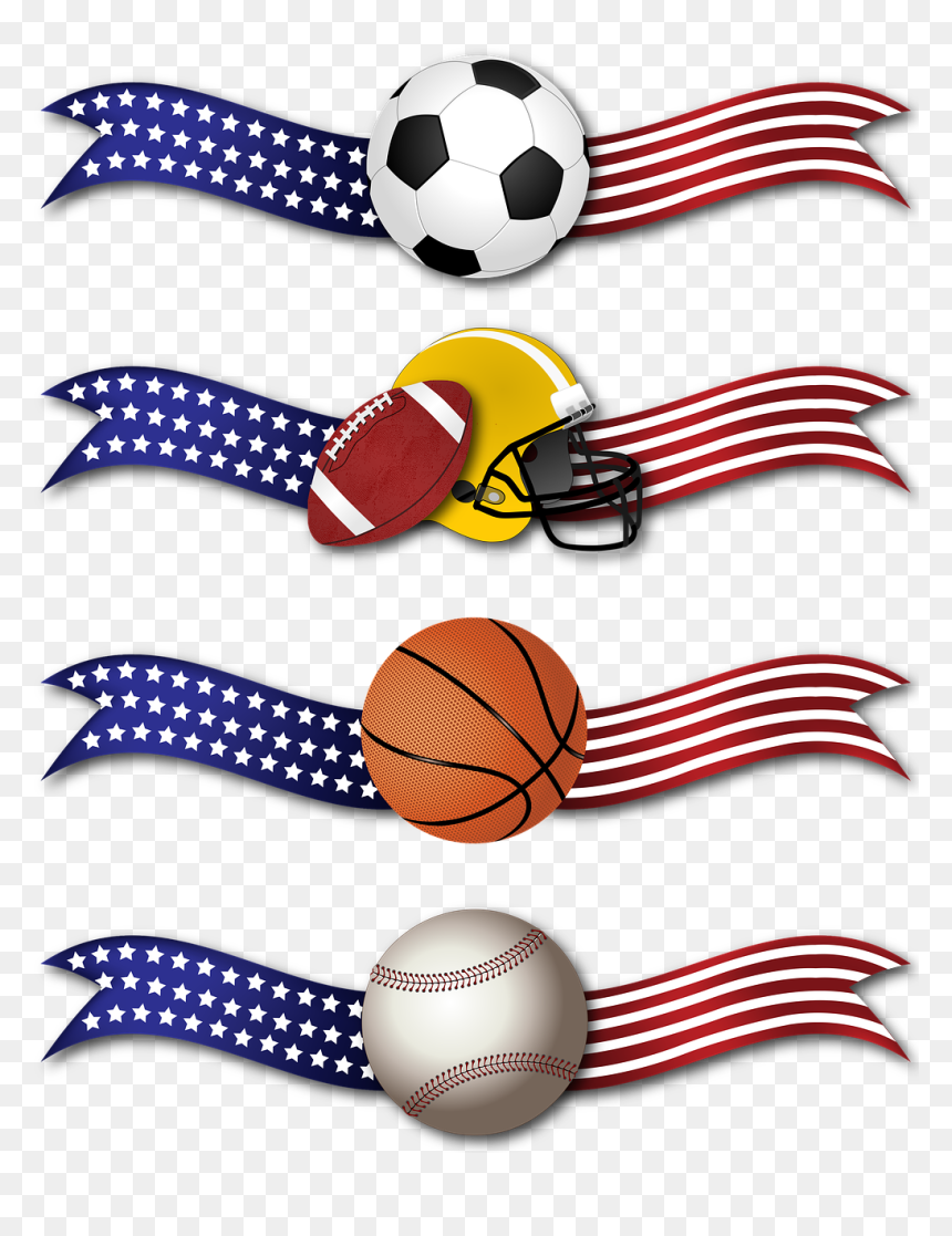Banner Sports Ribbon - Sports Pixabay, HD Png Download - stars and stripes png