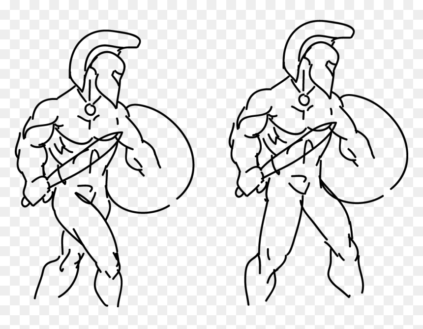 Enter Image Description Here - Line Art, HD Png Download - 2d character png