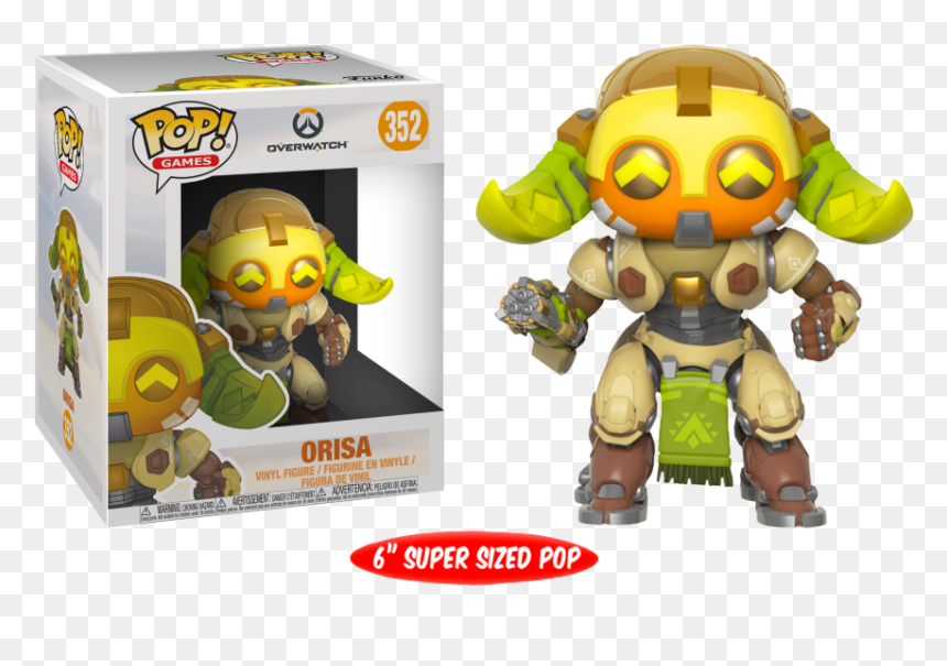 Funko Pop Overwatch Orisa, HD Png Download - overwatch roadhog png