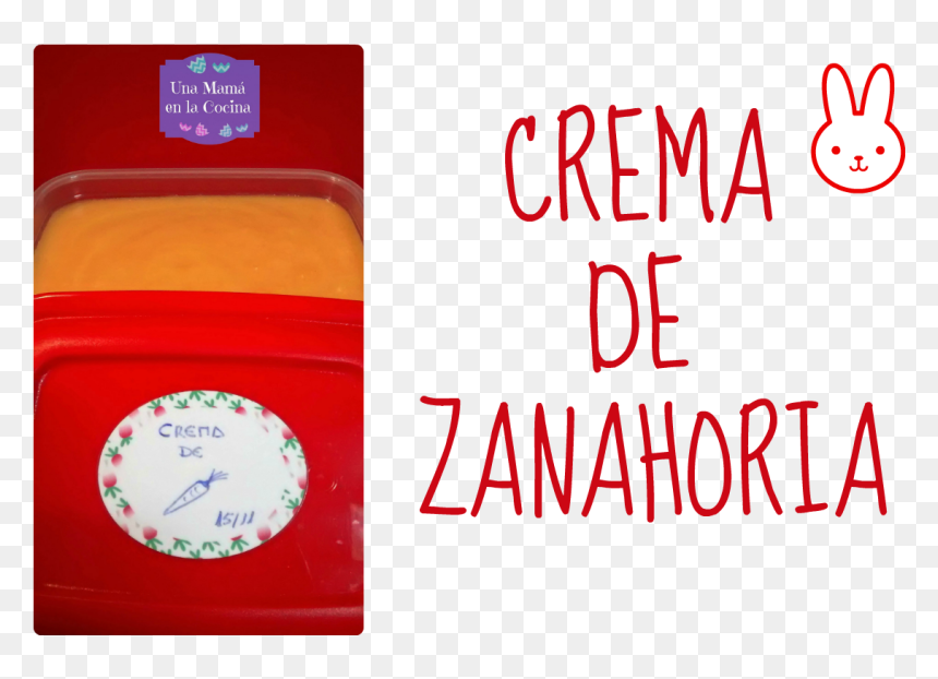Receta De Crema De Zanahoria , Png Download - Rabbit, Transparent Png - zanahoria png