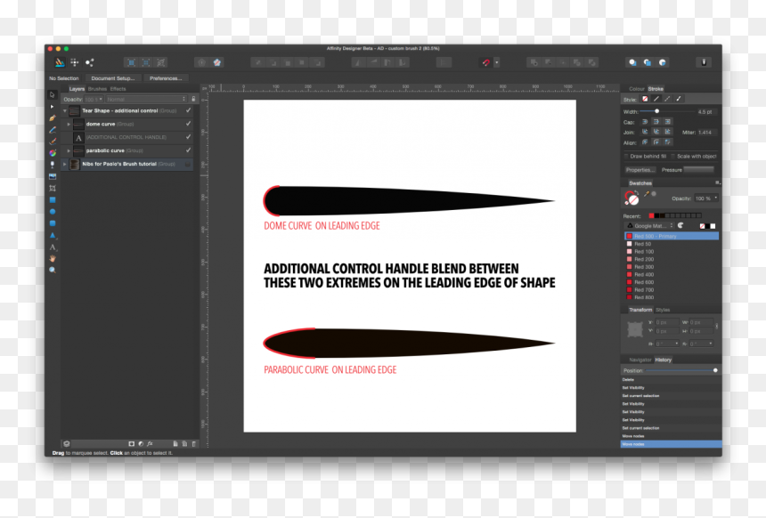 Affinity Designer Brush Shape, HD Png Download - teardrop emoji png