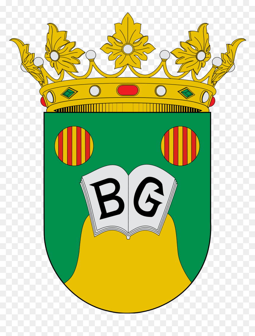 Escudo Perdiguera, HD Png Download - libro abierto png