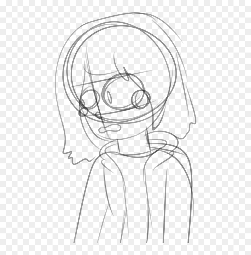 I Just Remembered This Account - Sketch, HD Png Download - cringe face png