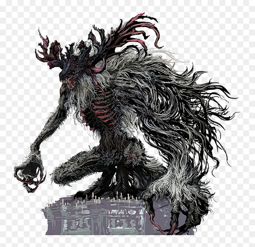 Cleric Beast Bloodborne Bosses, HD Png Download - cleric png