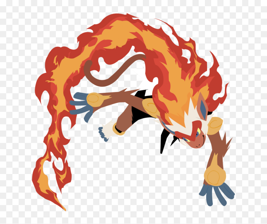 Con Sus Puños De Fuego Hace Que Cada Una De Sus Batallas - Infernape Png, Transparent Png - infernape png