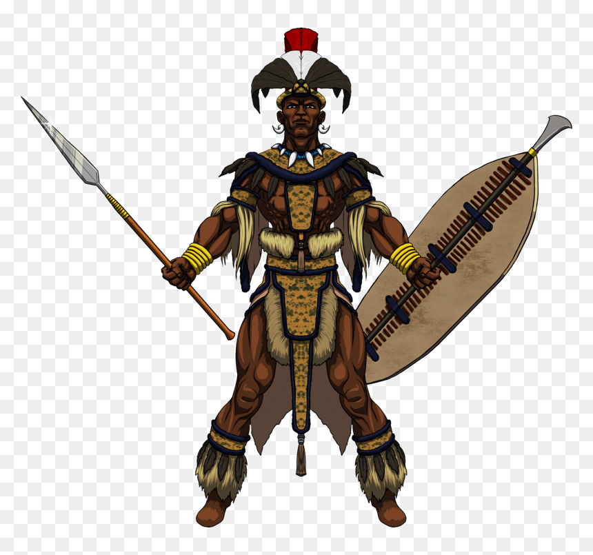 Tinart Studio Gallery Anime Style Comic Style Warrior - Illustration, HD Png Download - 2d character png
