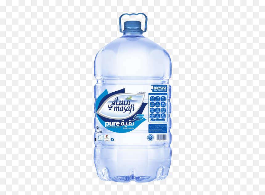 Masafi 5l, HD Png Download - drinking water png