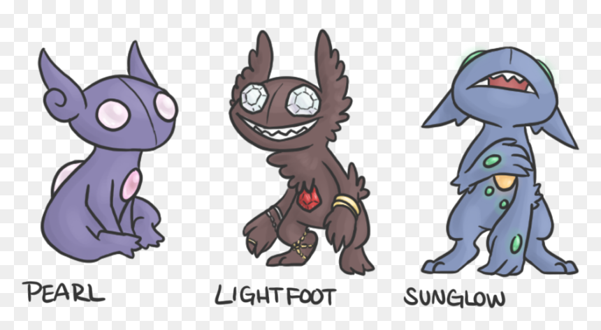 “sableye Variations Pearl - Sableye Variations, HD Png Download - sableye png