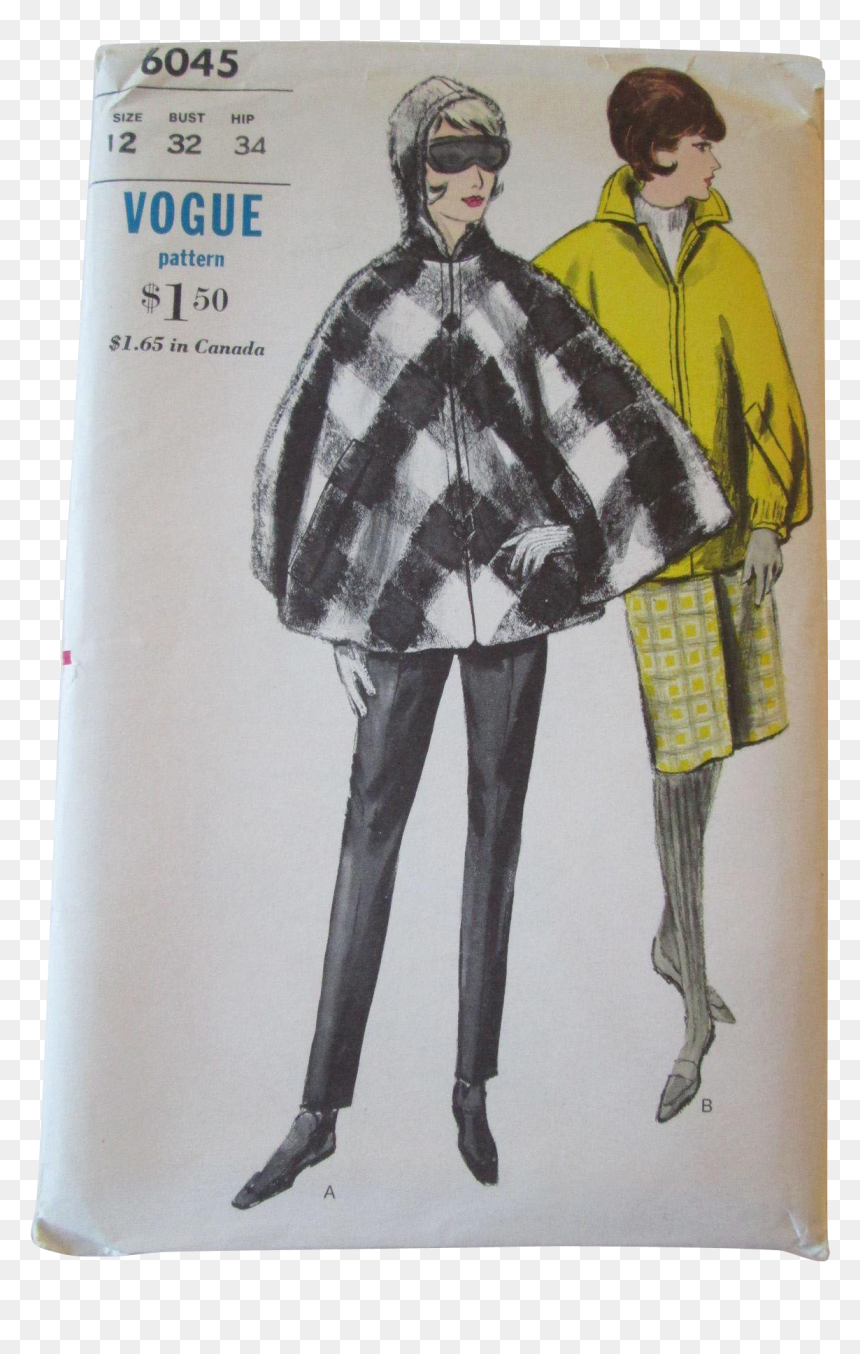 Vogue, HD Png Download - vintage pattern png