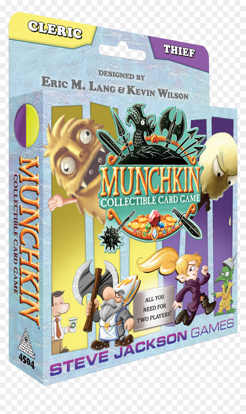 Munchkin Cleric And Thief, HD Png Download - cleric png