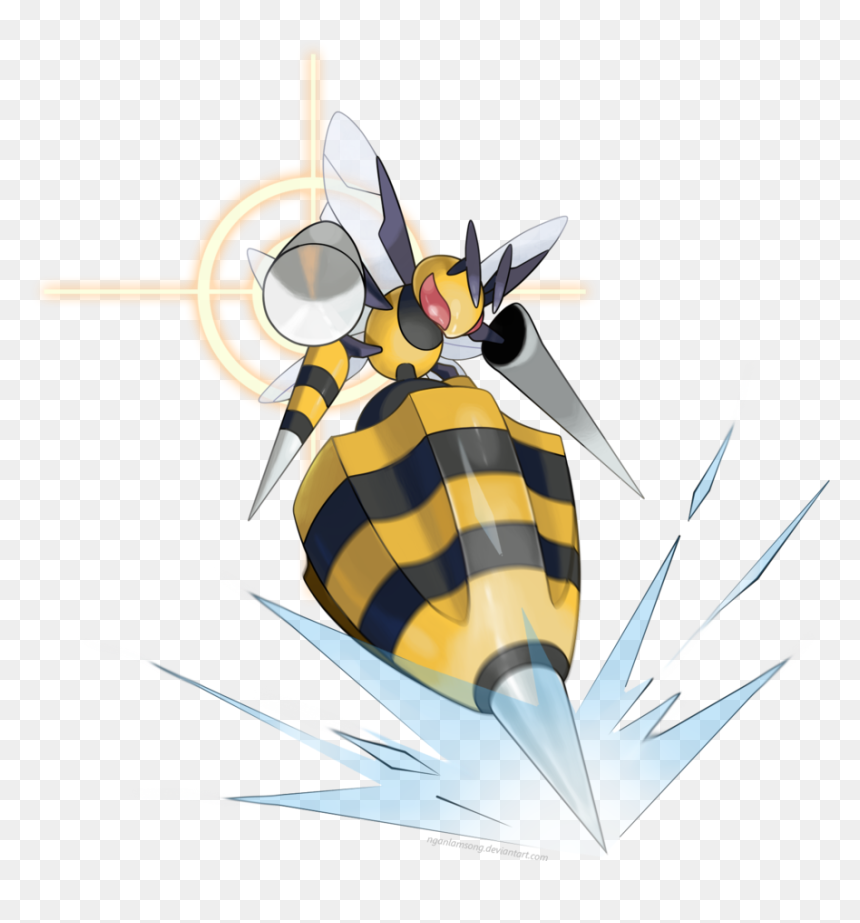 Pokemon Aveja, HD Png Download - beedrill png