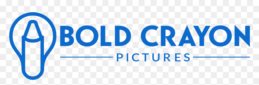 Boldcrayon Logo Blue - Bold Crayon, HD Png Download - zoey deutch png