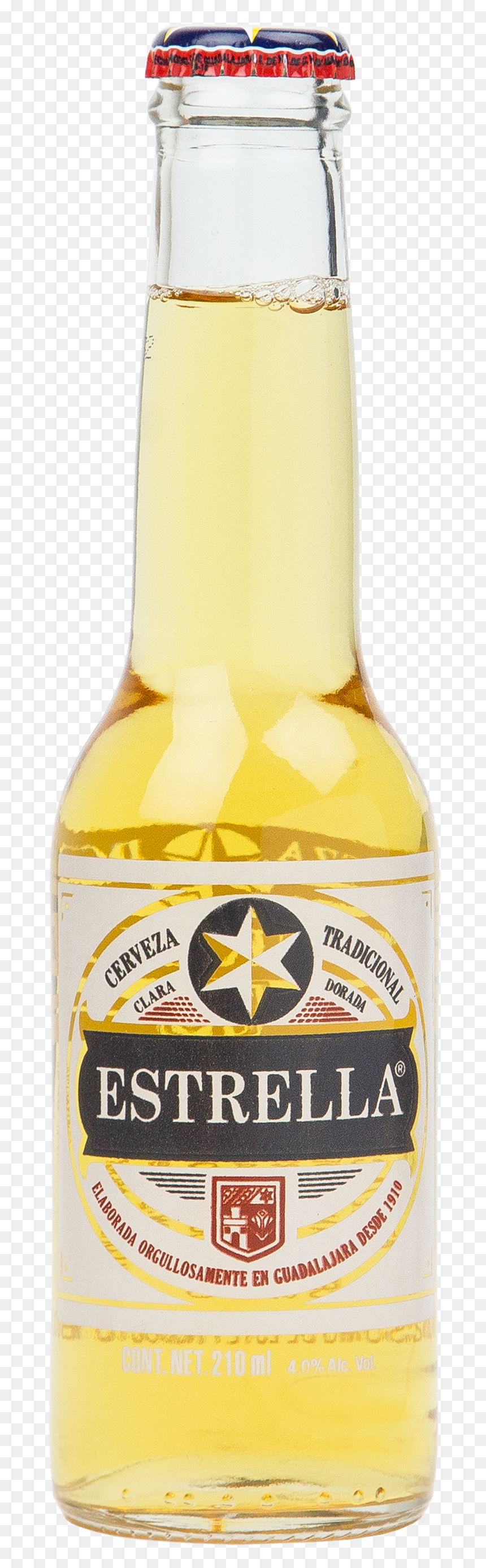 Glass Bottle, HD Png Download - estrellas doradas png