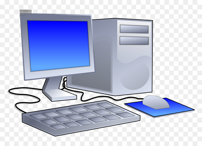 Clipart Desktop Computer, HD Png Download - computer .png