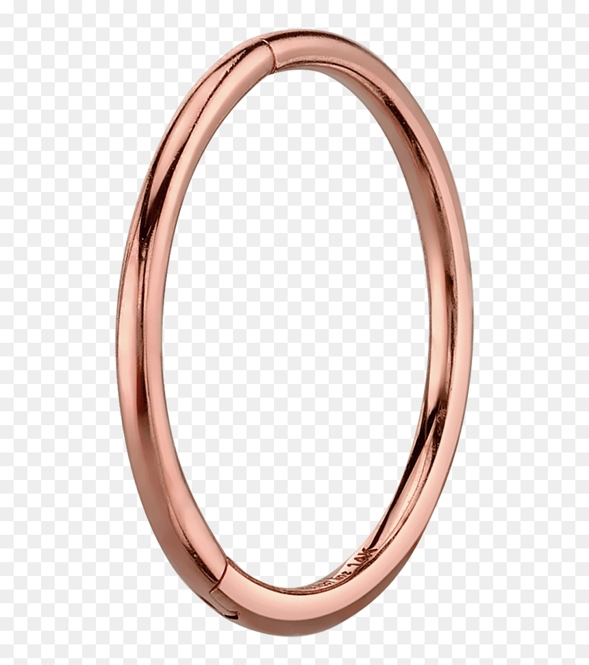 Transparent Hoop Earring Png - Bangle, Png Download - hoop earring png