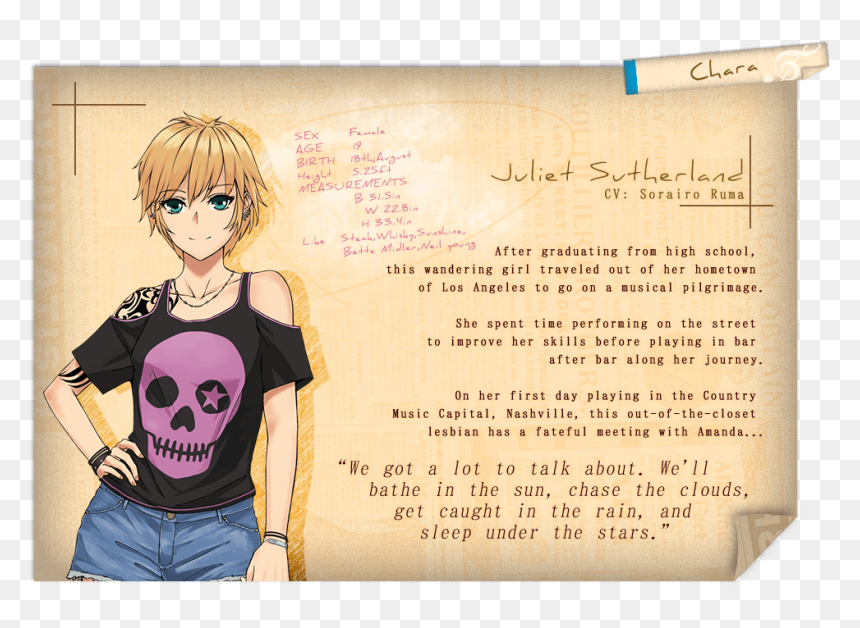 Guided By The Sweet Sound Of Country Songs Playing - Girl, HD Png Download - nashville skyline png
