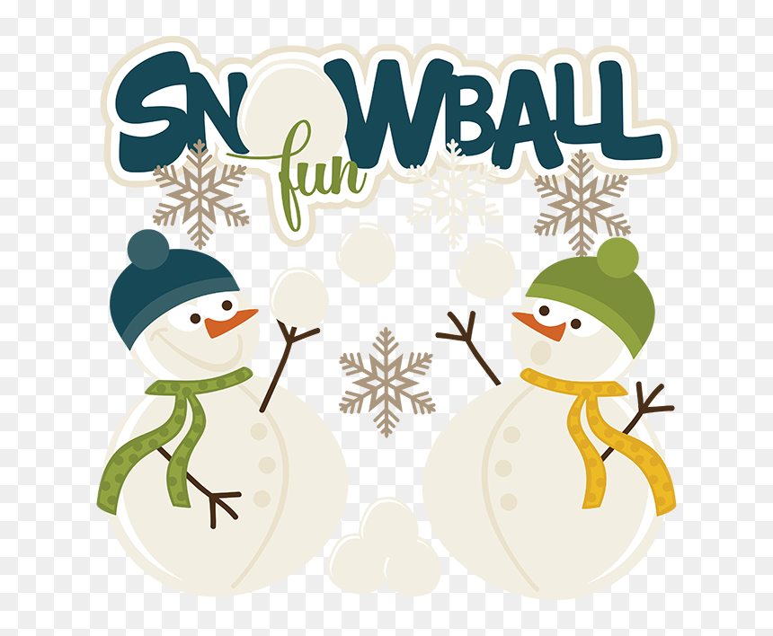 Snowball Fun Svg Snow Svg Files For Scrapbooking Winter - The National Museum Of Art, Osaka, HD Png Download - snow ball png