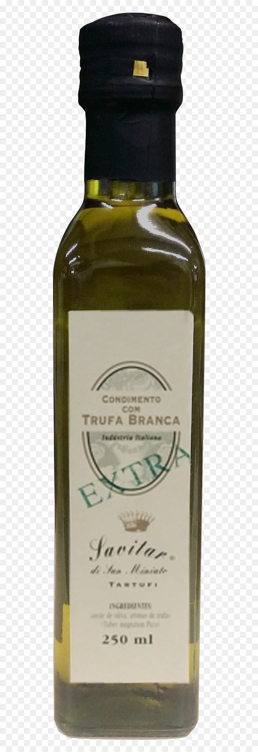 Azeite Com Trufas Brancas Savitar 250ml - Glass Bottle, HD Png Download - savitar png