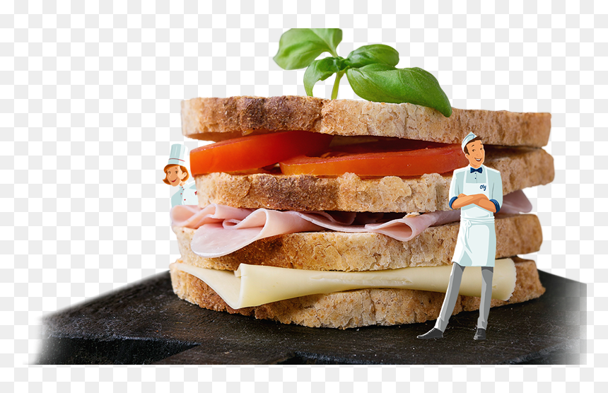 Olymel Brings To You 365 Days Of Sandwiches - Fast Food, HD Png Download - sandwiches png