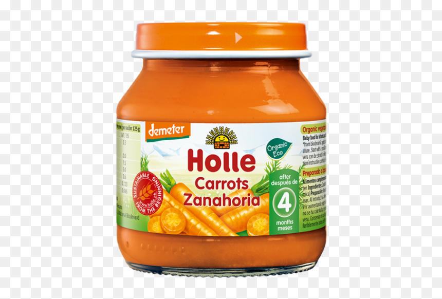 Holle Baby Food Carrot, HD Png Download - zanahoria png