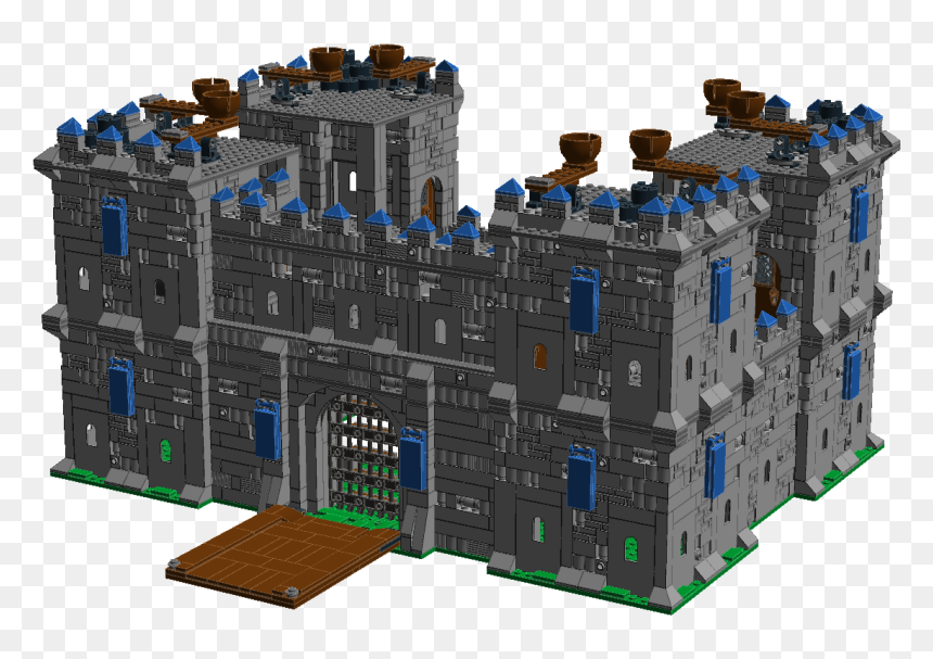 Lego, HD Png Download - hogwarts castle png