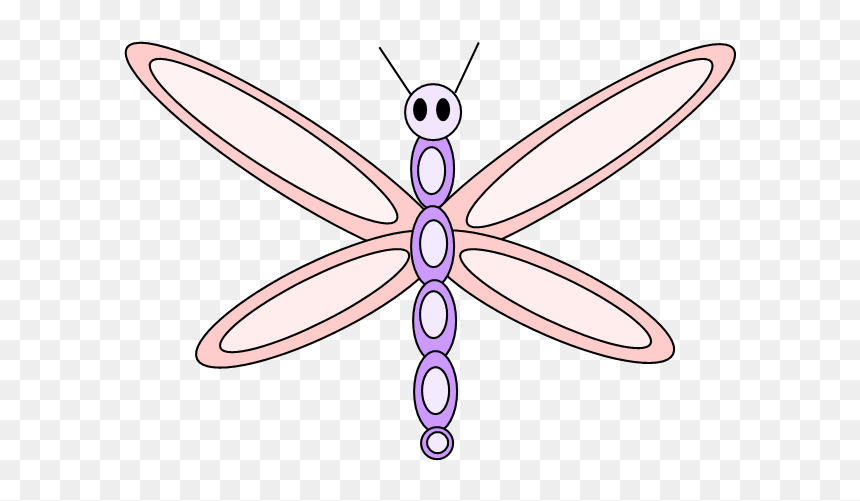 Dragonfly Transparent Purple - Clip Art, HD Png Download - dragon fly png