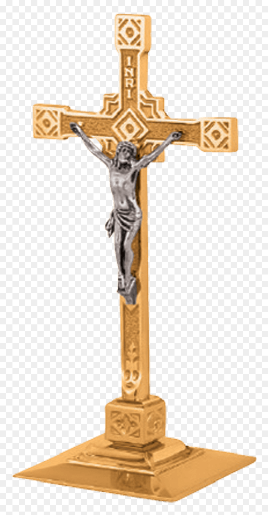 Altar Crucifix Cross Church - Church Cross, HD Png Download - altar png