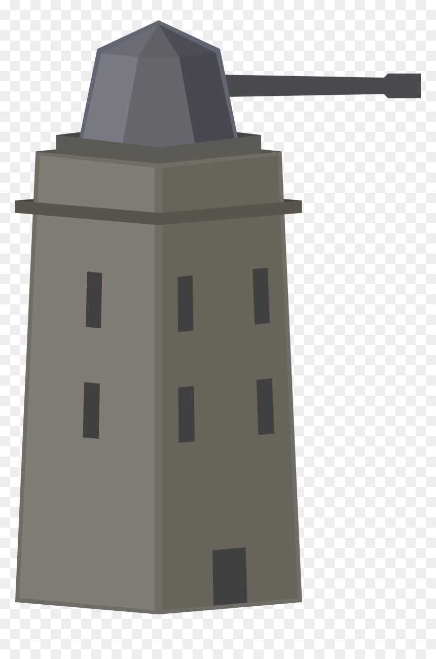 Anti-air Tower Or Turret Clip Arts - Turret Clipart, HD Png Download - turret png