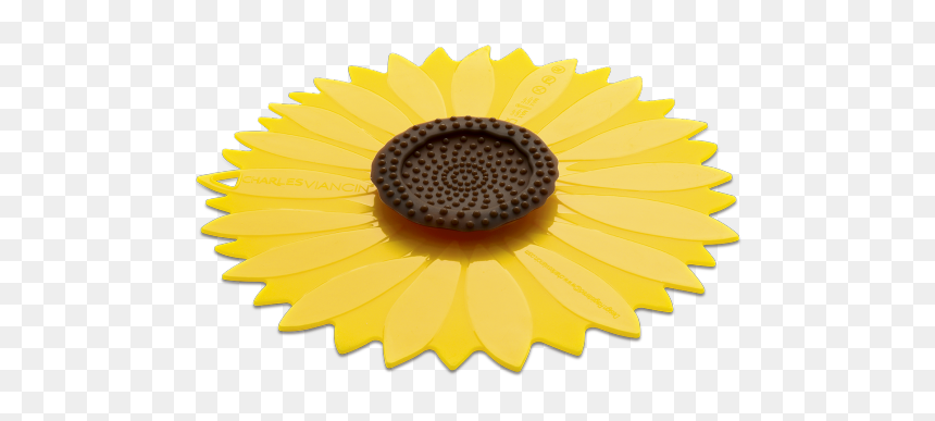 Charles Viancin Silicone 1101eu Sunflower Lid Yellow, HD Png Download - sunflower png tumblr