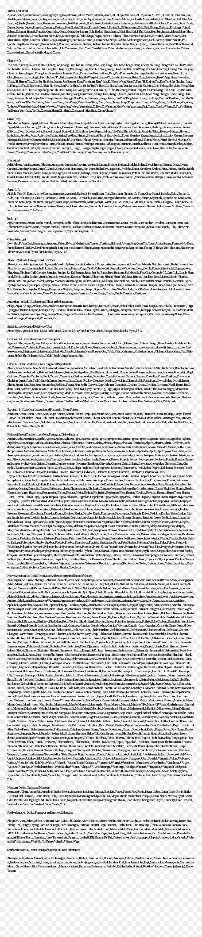 A Short List Of Some Gods , Png Download - Untitled, Tailpiece, Pg. 135, In The Book Dingo By, Transparent Png - savitar png