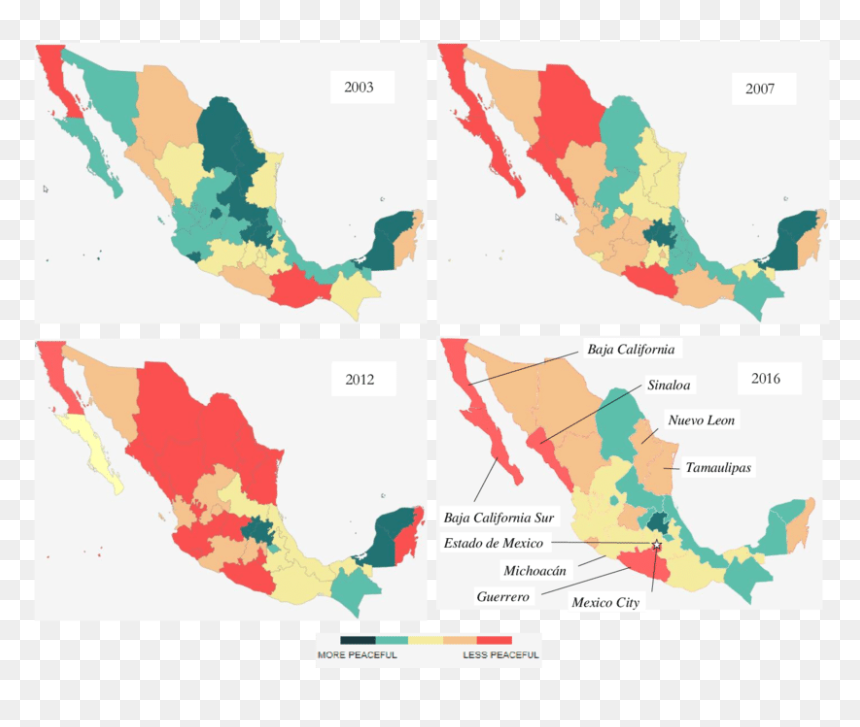 Mexico, HD Png Download - mexico map png