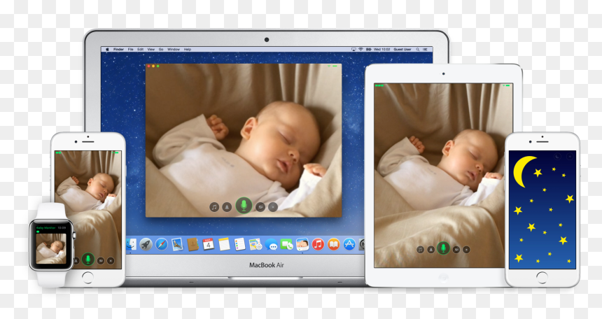 Baby Monitor For Iphone, HD Png Download - apple tv icon png
