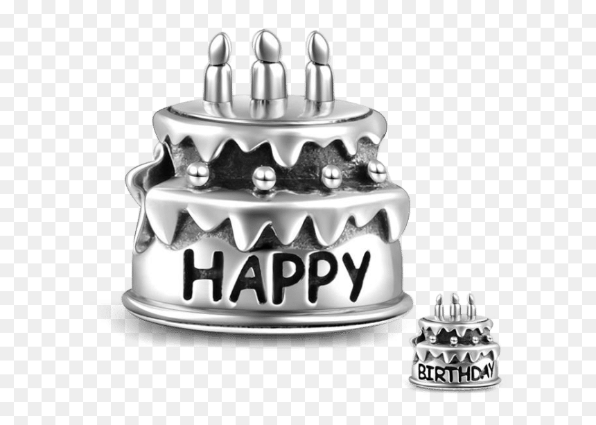 Birthday Cake Charms, HD Png Download - pastel de cumpleaños png