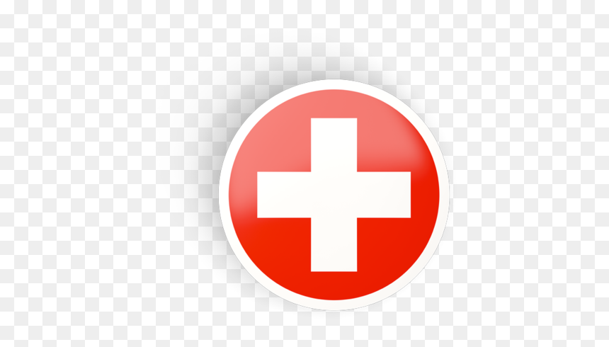 Round Concave Icon - Camping Jungfrau Holiday Park, HD Png Download - switzerland flag png