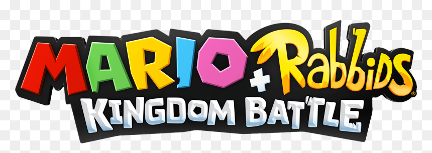 Mario Rabbids Kingdom Battle Logo, HD Png Download - mario clouds png