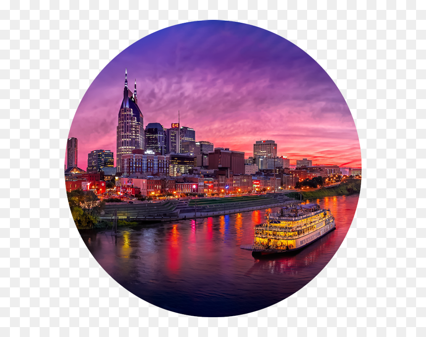 Nashville, HD Png Download - nashville skyline png