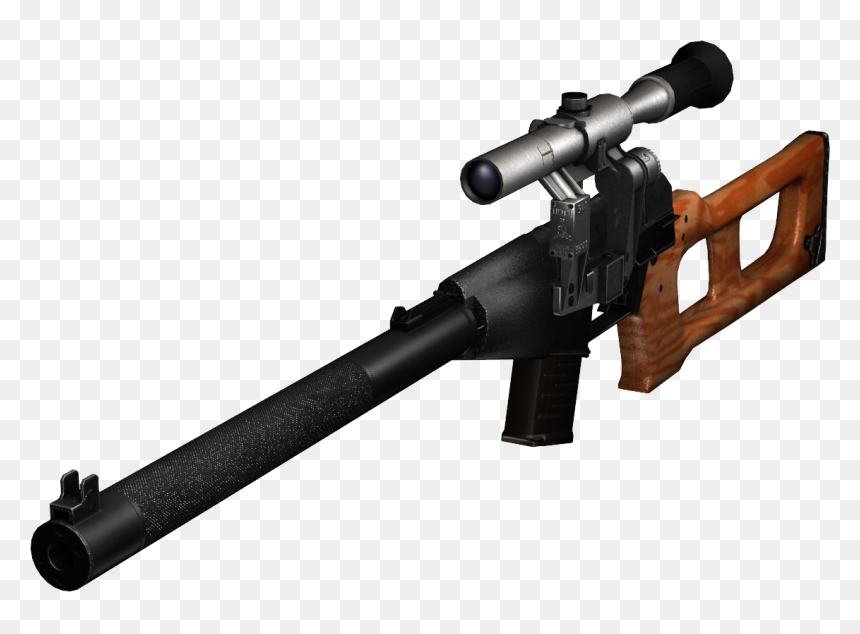 Снайпа С Прозрачным Фоном, HD Png Download - gun .png