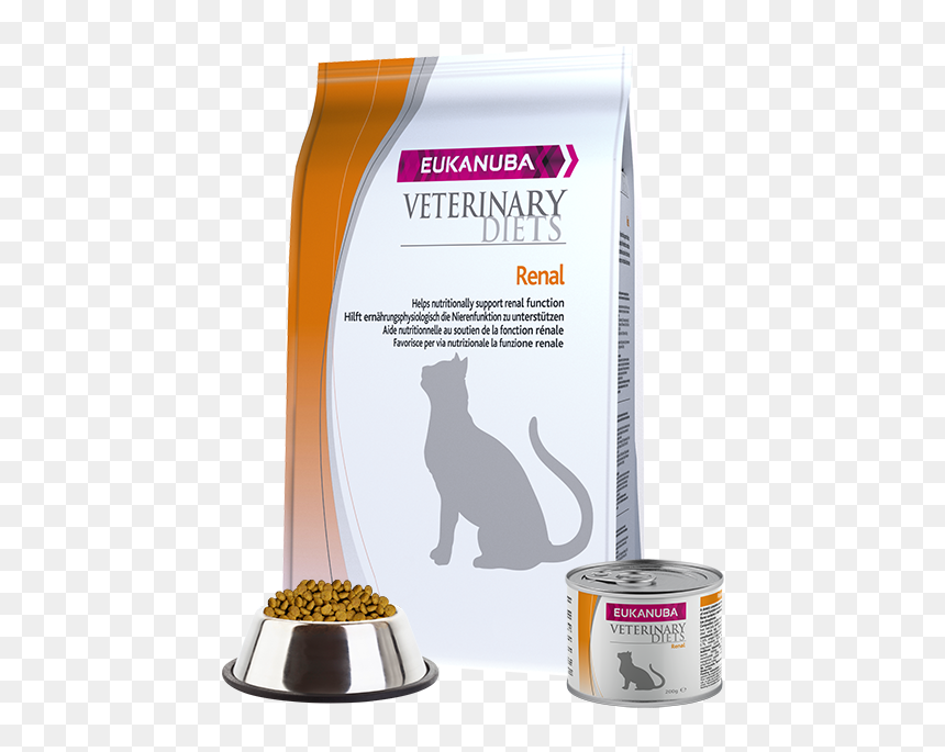 Eukanuba Veterinary Diets Renal For Cats"
 Data Src="https - Eukanuba Veterinary Diets, HD Png Download - cat food png