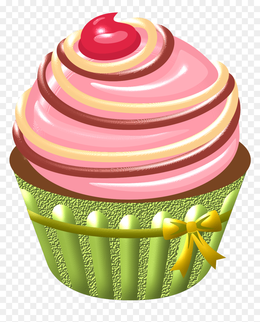 Cupcake, HD Png Download - pink cupcake png