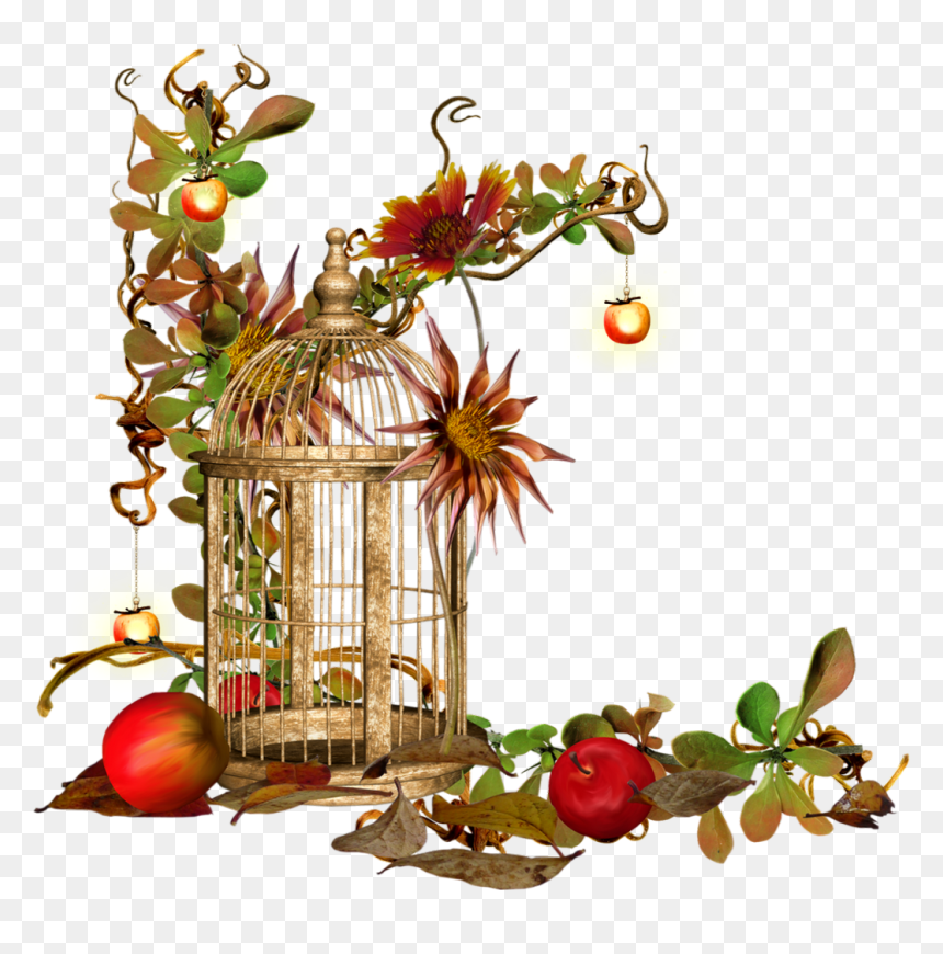 Automne Cadres Clusters - Autumn Clipart Transparent Background, HD Png Download - fall clipart png