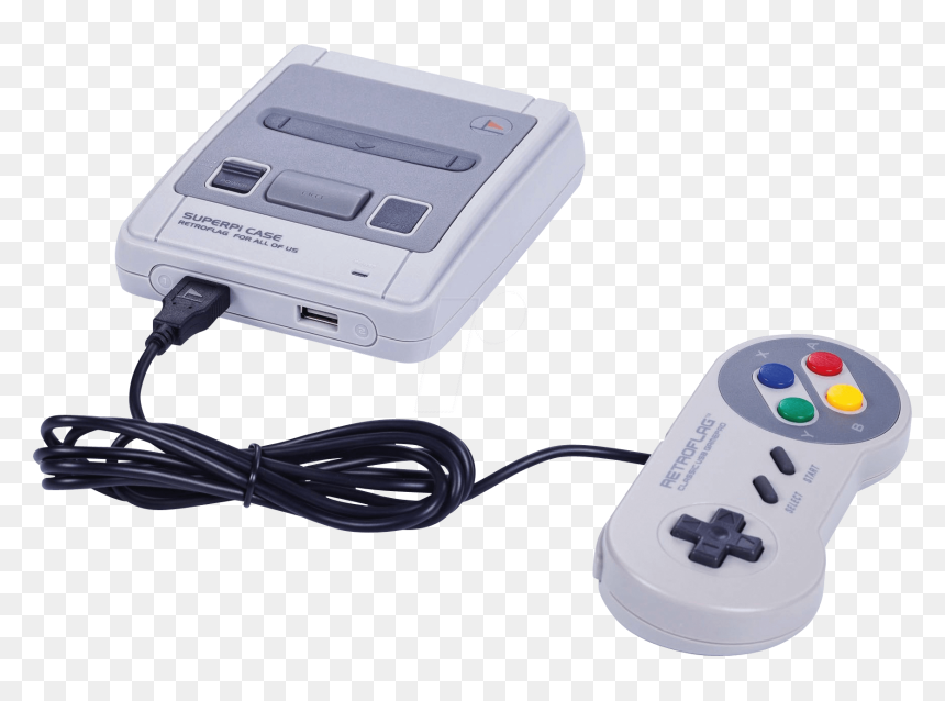 Housing For Raspberry Pi 3, Snes Design, Grey Sertronics - Retroflag Superpi Kit, HD Png Download - raspberry pi 3 png
