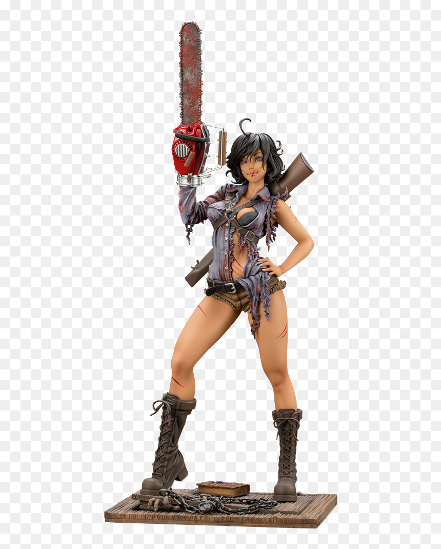 Ash Williams Anime Figure, HD Png Download - ash williams png