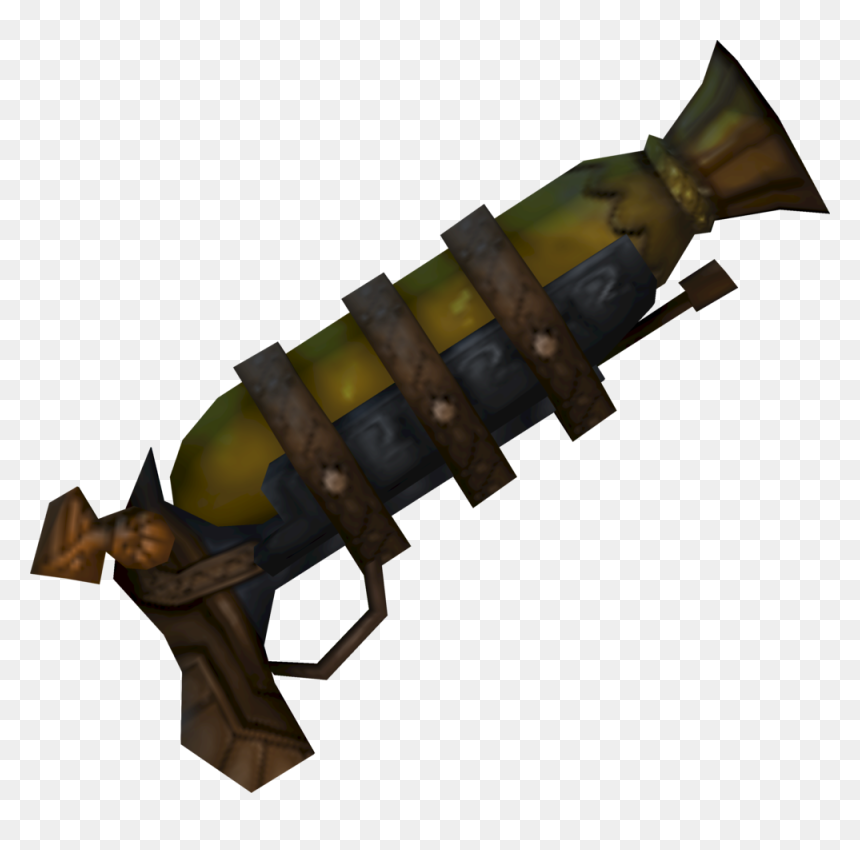 The Runescape Wiki - Explosive Weapon, HD Png Download - gun .png