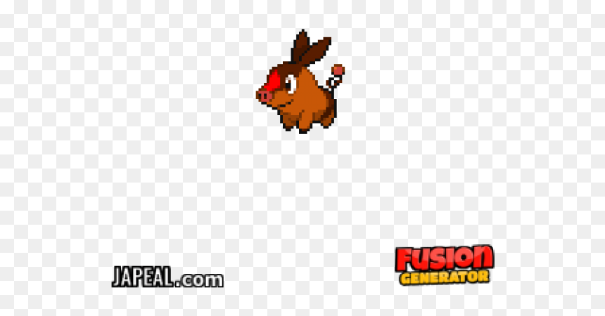Pokemon Fusion Japeal, HD Png Download - tepig png