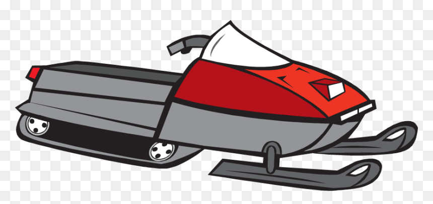 Snowmobile Clipart Drawing - Snowmobile Clipart, HD Png Download - snowmobile png
