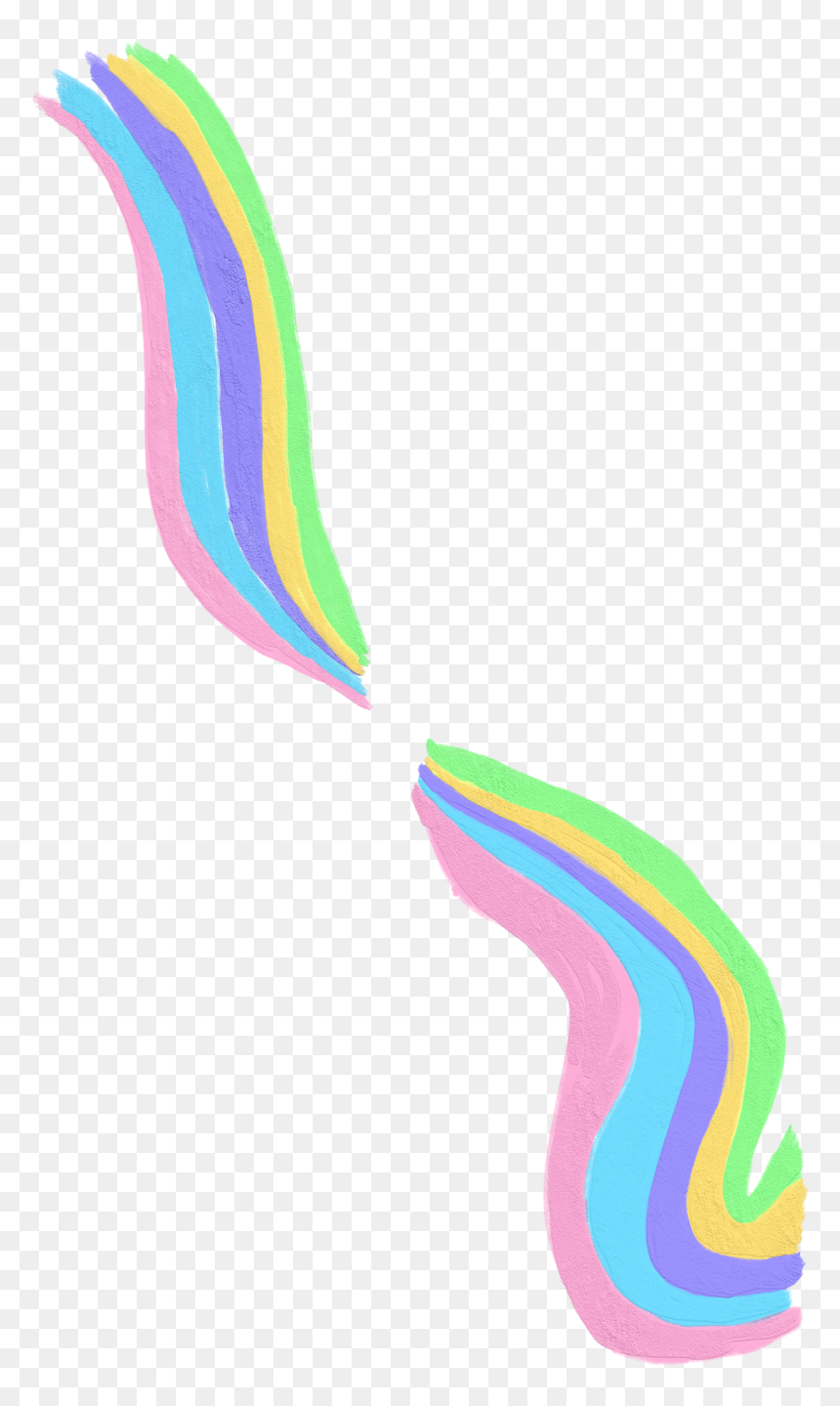 Transparent Rainbow Overlay Png - Illustration, Png Download - rainbows png