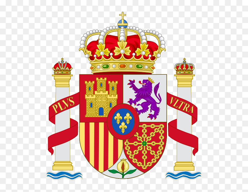 Spain - Spain Coat Of Arms, HD Png Download - lion crest png