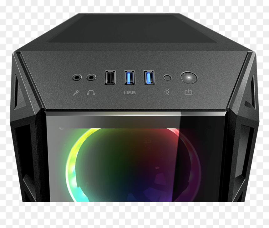 Cougar Turret Rgb Mid Tower, HD Png Download - turret png