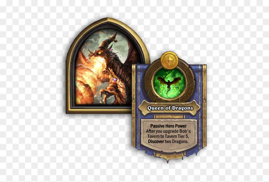 Alexstrasza - Hearthstone - Hearthstone Battlegrounds Dragons, HD Png Download - deathwing png