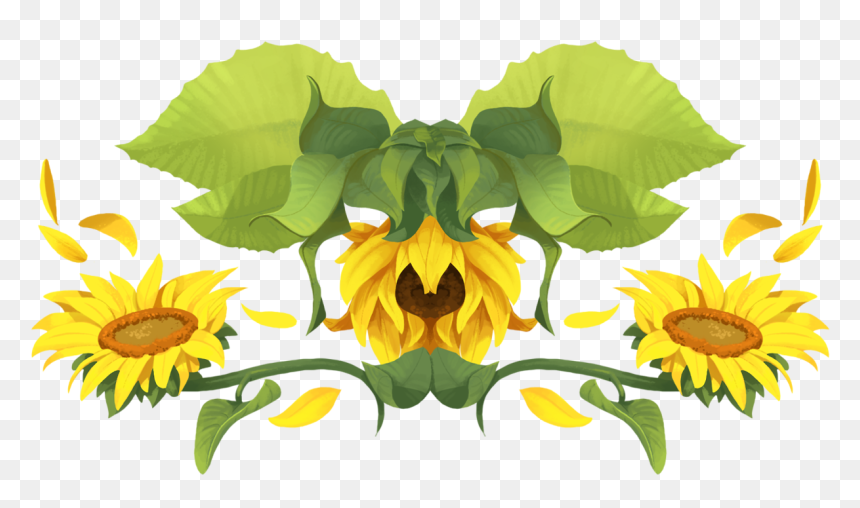 Art, HD Png Download - sunflower png tumblr